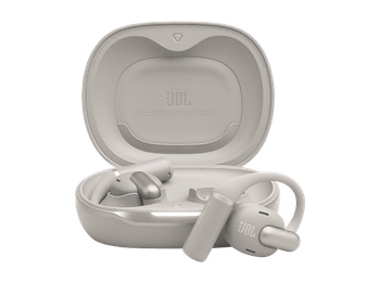 Auriculares conducción de aire - JBL Sense Pro, 38h Autonomía, Open-ear, Gancho Ajustable, 4 Micrófonos, Gris