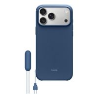 funda kickstand de beats con magsafe y control de camara para iphone 17 pro max bedrock blue