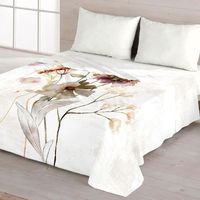 juego de sabanas 4 piezas 100 algodon cama 180 cm naturals laurie