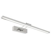 iluminacuadros led orientable de metal en acabado cromo