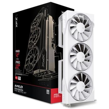 XFX SWIFT AMD Radeon RX 9070 XT Triple Fan 16GB GDDR6 FSR 4 Blanca