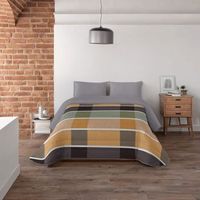 naturals - edredon nordico estampado - cama 150 - microfibra - 300 gramos - declan