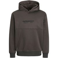 jack  jones jersey 12266830 jcocharlie print sweat hood pavement para hombre