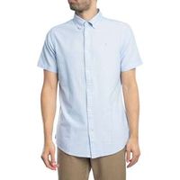 barbour camisa manga corta camisa entallada de manga corta oxtown para hombre