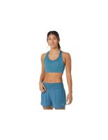 sujetador deportivo asics core logo mujer gloomy seagloomy sea