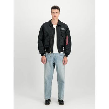 Alpha Industries Chaquetas 100102 CWU 45 HERITAGE-03 BLACK para mujer