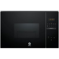 balay 3cg5172n2 microondas integrable con grill 20l 800w cristal negro
