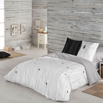 Funda Nórdica Tree Bark 100% Algodón Cama 180