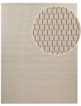 Alfombras de interior y exterior Timba beige 120x160 cm