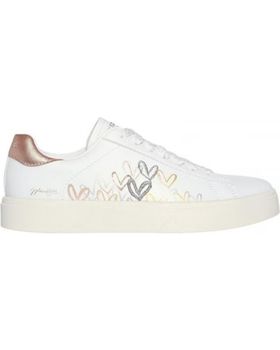 de SKECHERS SNEAKERS GLEAMING HEARTS MUJER BLANCO