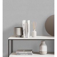 papel pintado vinilico lavable con detalles metalizados en relieve - bangalore 680989 de gaulan - rollo de 10 m x 106 m