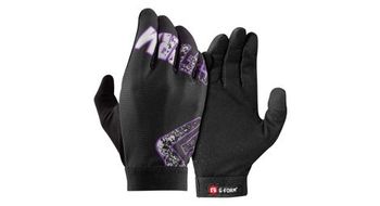 Guantes g form tempo negro morado