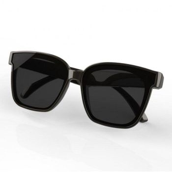 Klack Gafas Inteligentes Polarizadas Bluetooth Altavoces Integrados Micrófono Negro