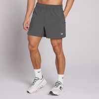 mp mens 5  woven training short - dark grey - s