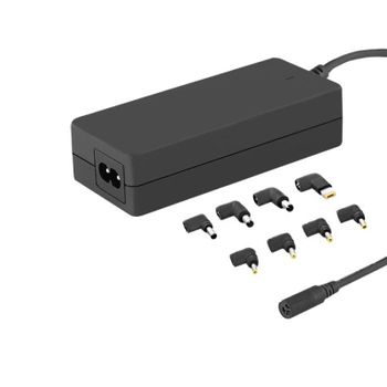 Qoltec 50011 Adaptador de Corriente 65 W Negro