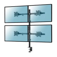 kimex soporte de mesa 4 brazos para monitor 17-32 vesa 100x100 max 8kg