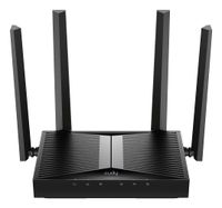 cudy router wifi 7 25g dual band be3600 - velocidad hasta 1000mbps - 4 puertos - 4 antenas fijas de 5dbi - tecnologia mu-mimo -