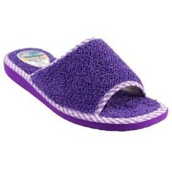 Bienve Pantuflas Ir por casa señora v 1235 morado para mujer