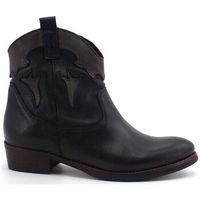jiudit botines stivaletto texano pelle nero grigio 877 para mujer