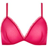 lisca triangulosin aros sujetador triangulo con aros shiny star cheek para mujer