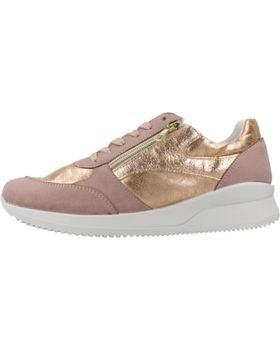 de GEOX ZAPATILLAS MUJER MODELO D HALENEY COLOR ROSA C8ZH8
