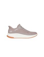 zapatillas skechers slip-ins bobs squad 4 - stapl mujer taupe