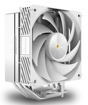 VENTILADOR CON DISIPADOR DE CPU MARS GAMING MCPUX5W BLANCO PWM SI 120mm TDP 280W