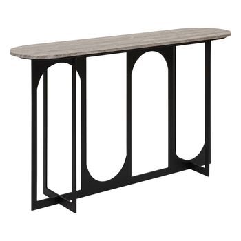 Consola Tusco Negra 140x34cm