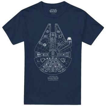 Disney Camiseta Millenium Lines para mujer