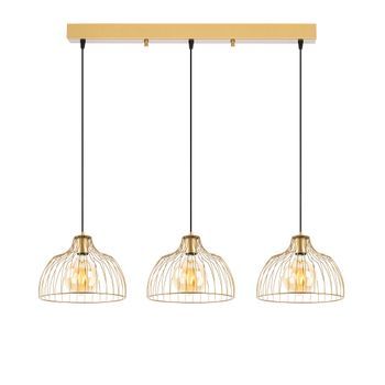 Lámpara De Techo Kozan-11336 Oro Brillante Metal 101x28x126 Cm
