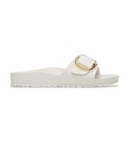 birkenstock para mujer 1029633 sandalias madrid big buckle eva ajuste estrecho blanco 39 plano ninguno casual