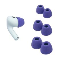 comply truegrip - tapones para los oidos para airpods pro gen 1 y 2 color morado talla l