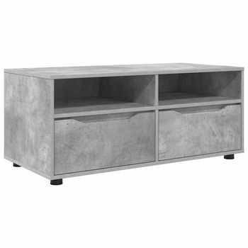 Gabinete De Tv 100 X 48 X 43 Cm Gris Concreto Vidaxl