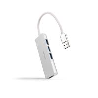 hub nanocable 4 puertos 5 gbps usb 30 con cable 18 cm aluminio