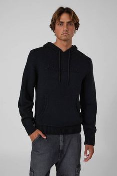 Sudadera Con Capucha Y Logo Bordado