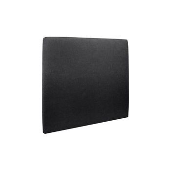 Cabecero Tapizado 200 Cm - Tela Loneta Natté Negro