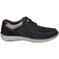 josef seibel zapatos hombre blucher anvers-91 piel azul para hombre