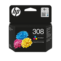 tinta tricolor hp 308