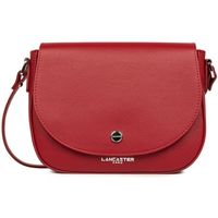 lancaster bandolera bolso bandolera bao con solapa imantada carmin para mujer