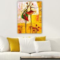 pintura decorativa lienzo 61731265470100 multicolor 70x100 cm