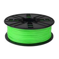 gembird bobina de filamento abs 175mm 1kg verde fluorescente
