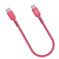 muvit for change cable usb-c a usb-c 3a60w 02m magenta