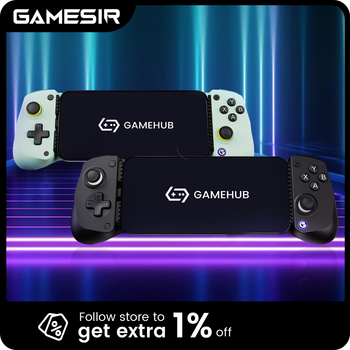 Control de Juego GameSir X5 Lite para Android, iPhone 16/15, iPad mini - Joysticks con Efecto Hall, Compatible con Aplicaciones para Juegos Móviles