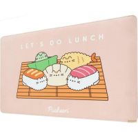 alfombrilla de raton grupo erik pusheen sushi roll 600 x 350 mm