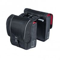 basil alforjas sport designplaca adaptadora mik impermeable 32l negro reflectante