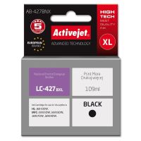 cartucho de tinta activejet ab-427bnx negro 109 ml para impresoras brother