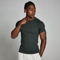 camiseta de canale cenida origin para hombre de mp - negro lavado - l