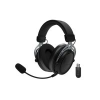 auriculares genesis toron 706 inalambricos bluetooth y rf para gaming con microfono negro