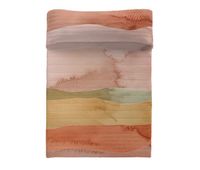 sandal - colcha bouti estampada - microfibra - extra - suave - gramaje 70 gramos - cama 180 - ocean terra