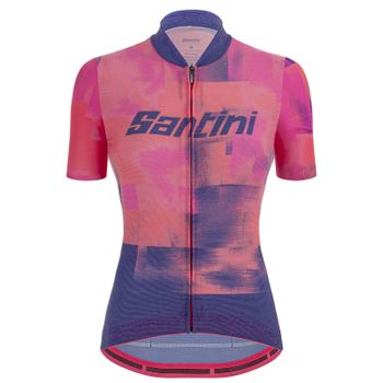 Santini Women's Indoor Forza Short Sleve Jersey - XS